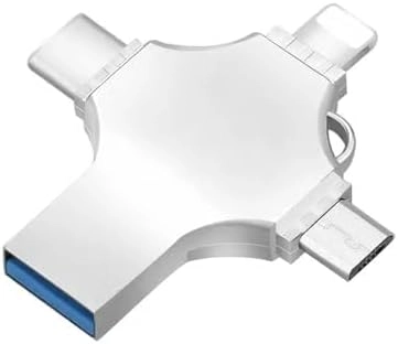 OTG 4 in 1 USB Flash Drive - USB 3.0 Lightning Type-C Micro USB 512GB