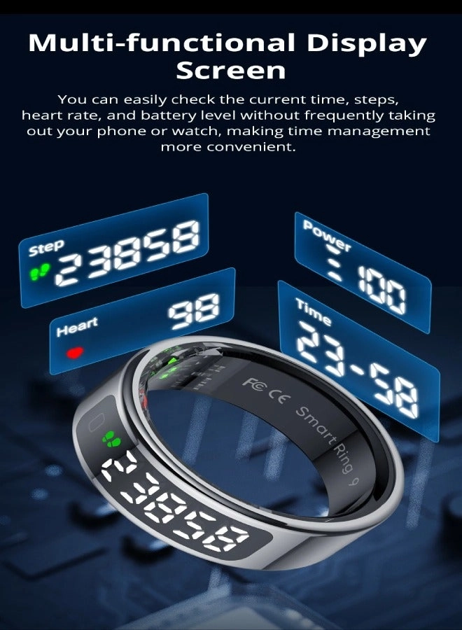 R12 - Smart Ring Wireless Charging 5ATM Waterproof