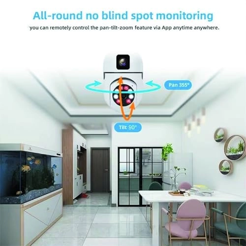 Dual Lens WiFi IP 360° Camera