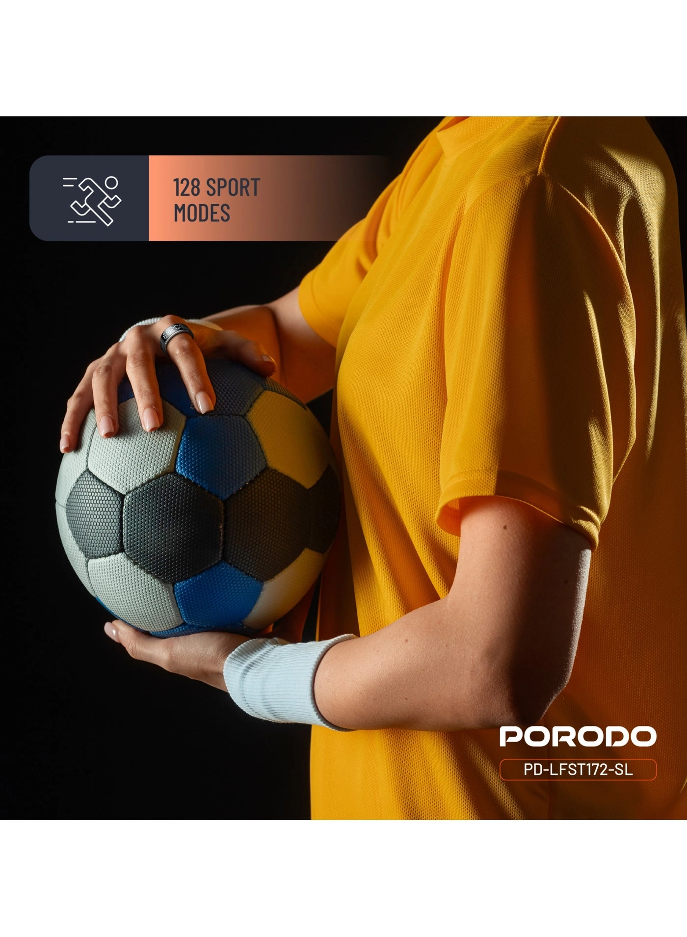 FitSync Smart Ring - Ring Size 7 (17.3mm) IP68 Water Resistant 16mAh