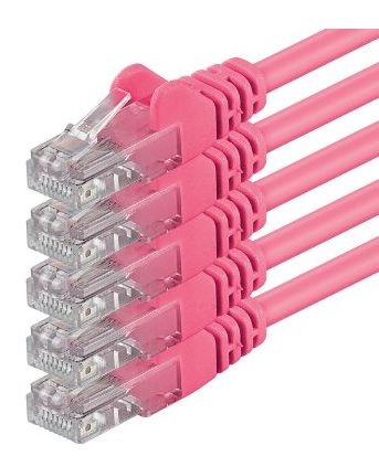 CAT5 UTP Network Patch Cable - 0.5m Set