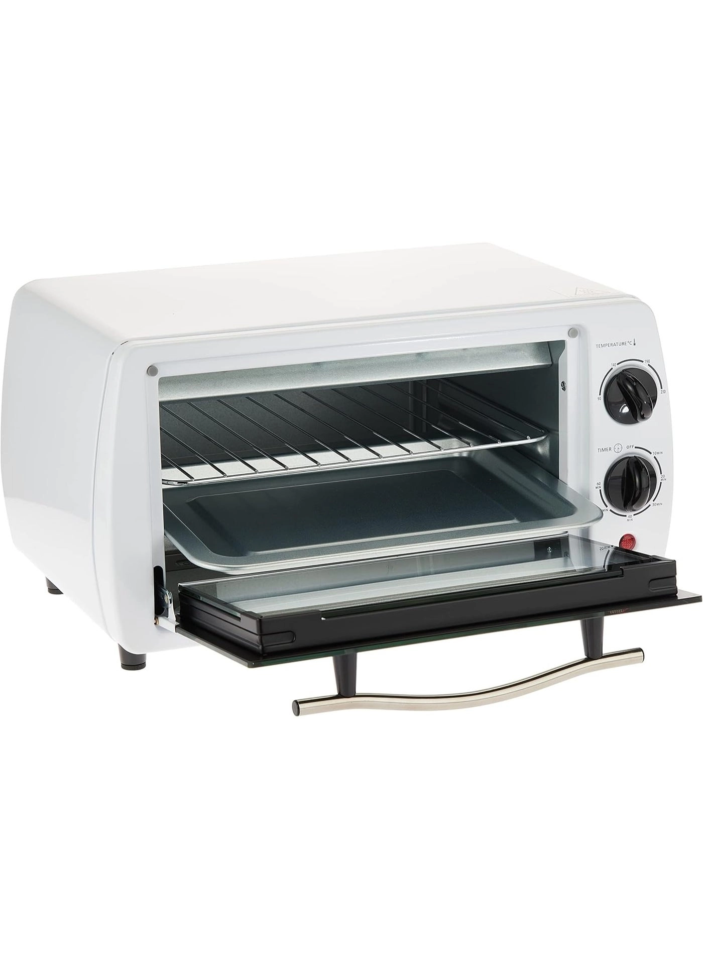 Double Glass Toaster Oven - 9L