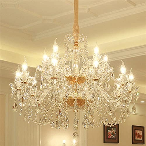 Zinc Alloy Chandelier - Black three-tone light