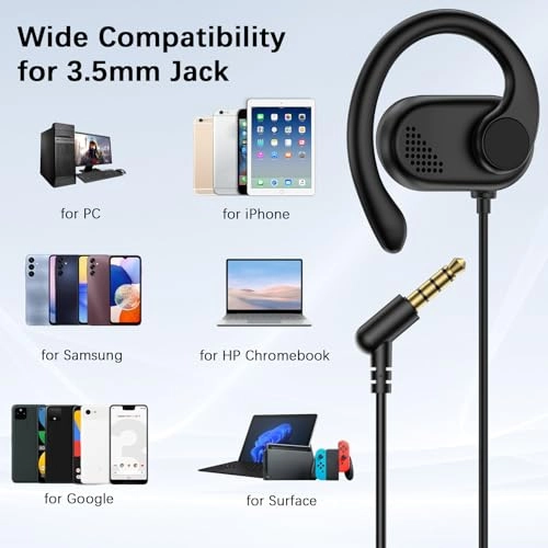 Open Ear Wired Headphone