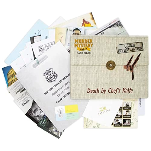 Case Files Death by Chef's Knife - English 14 and Up
