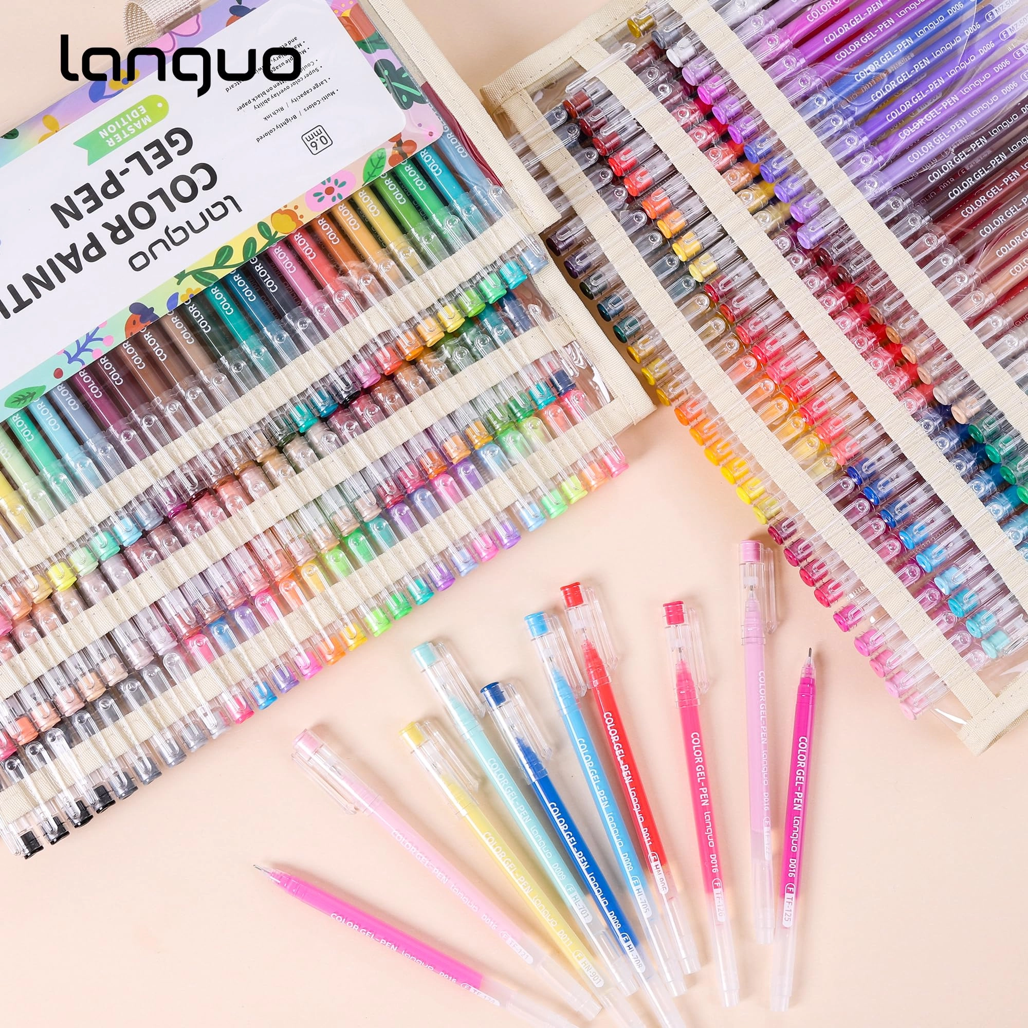 Gel Pens - 168 Pcs 0.6mm