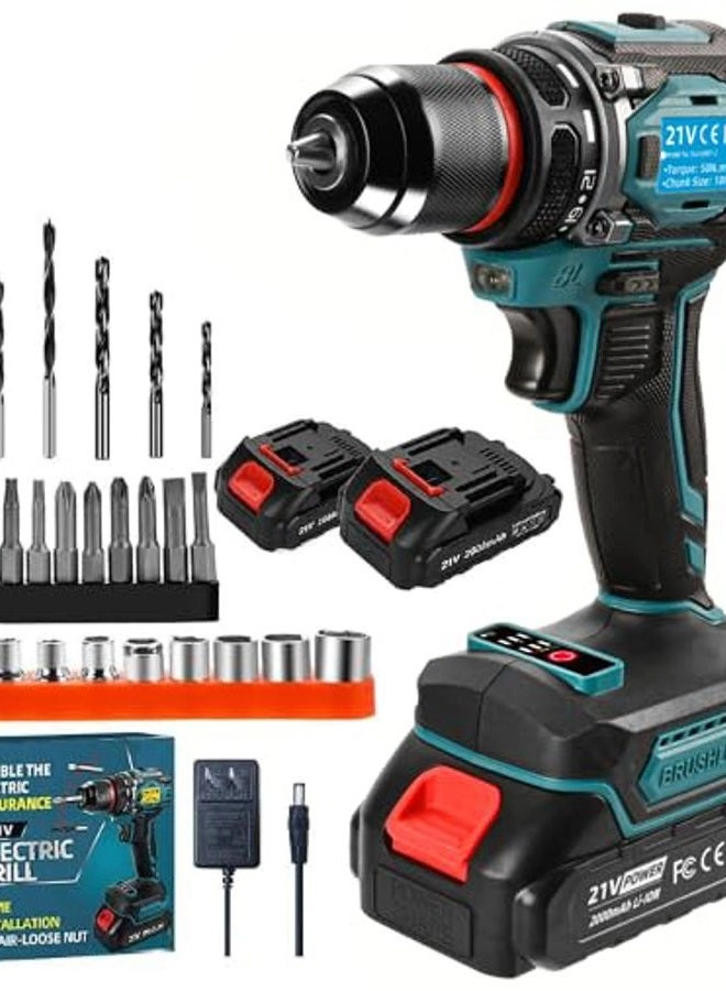 Cordless Drill - 2000 Milliamp Hours