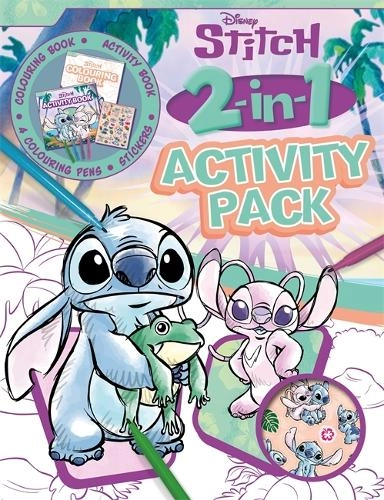 Bonnier Books Ltd Stitch Activity Sticker Book 2 In 1
