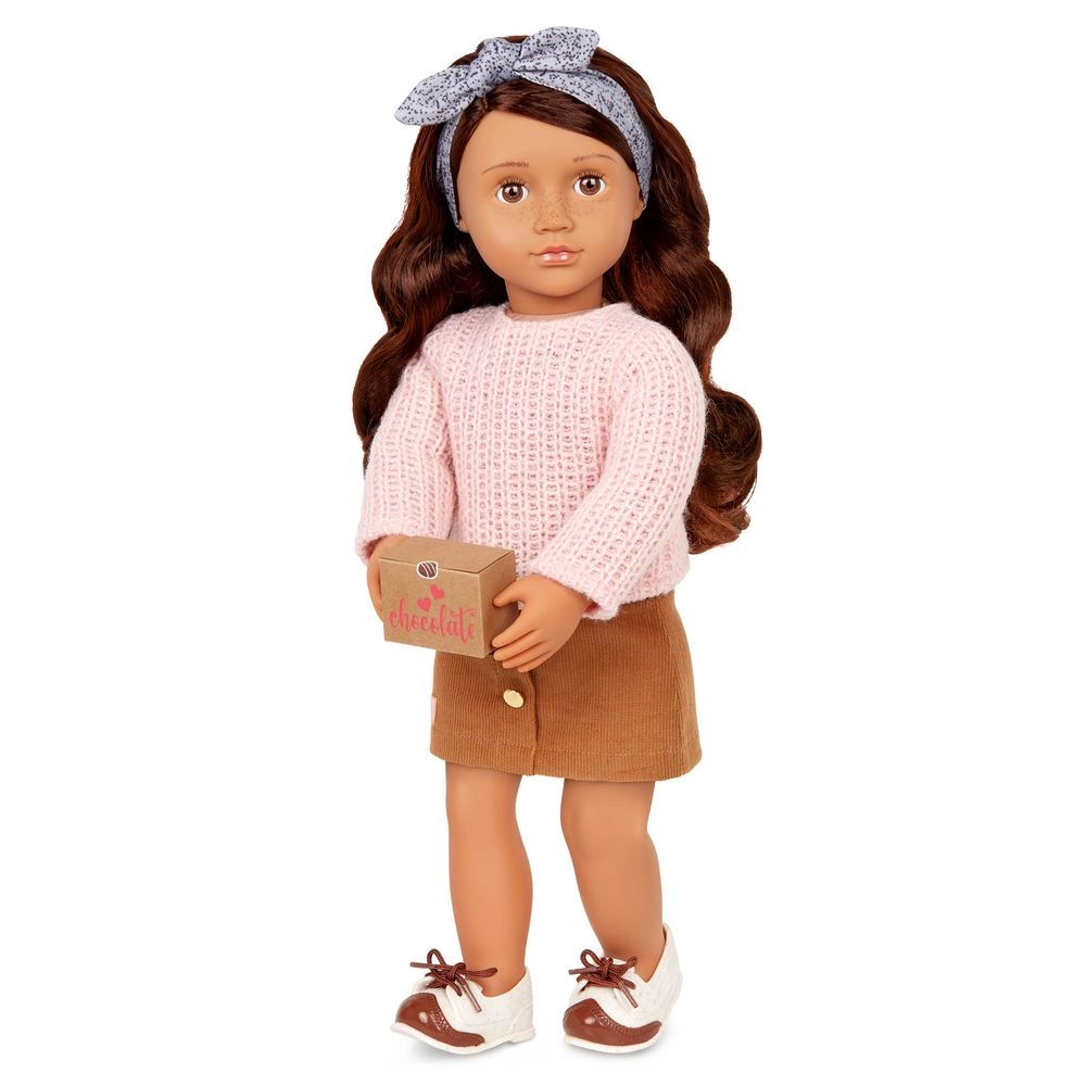 Coco Deluxe Chocolate Fashion Doll Playset - 18-inch Multicolor Ages 3+