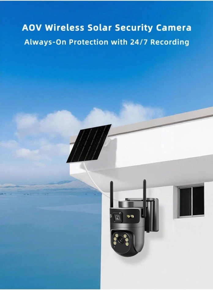 ICAM 365 Solar 4G Dual-Lens Security Camera