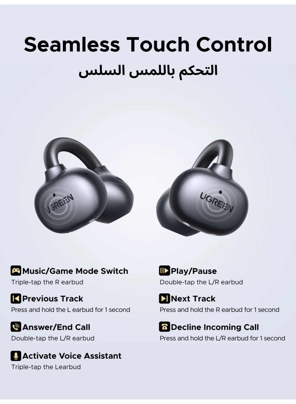 Clipbuds Magic Wireless Earbud