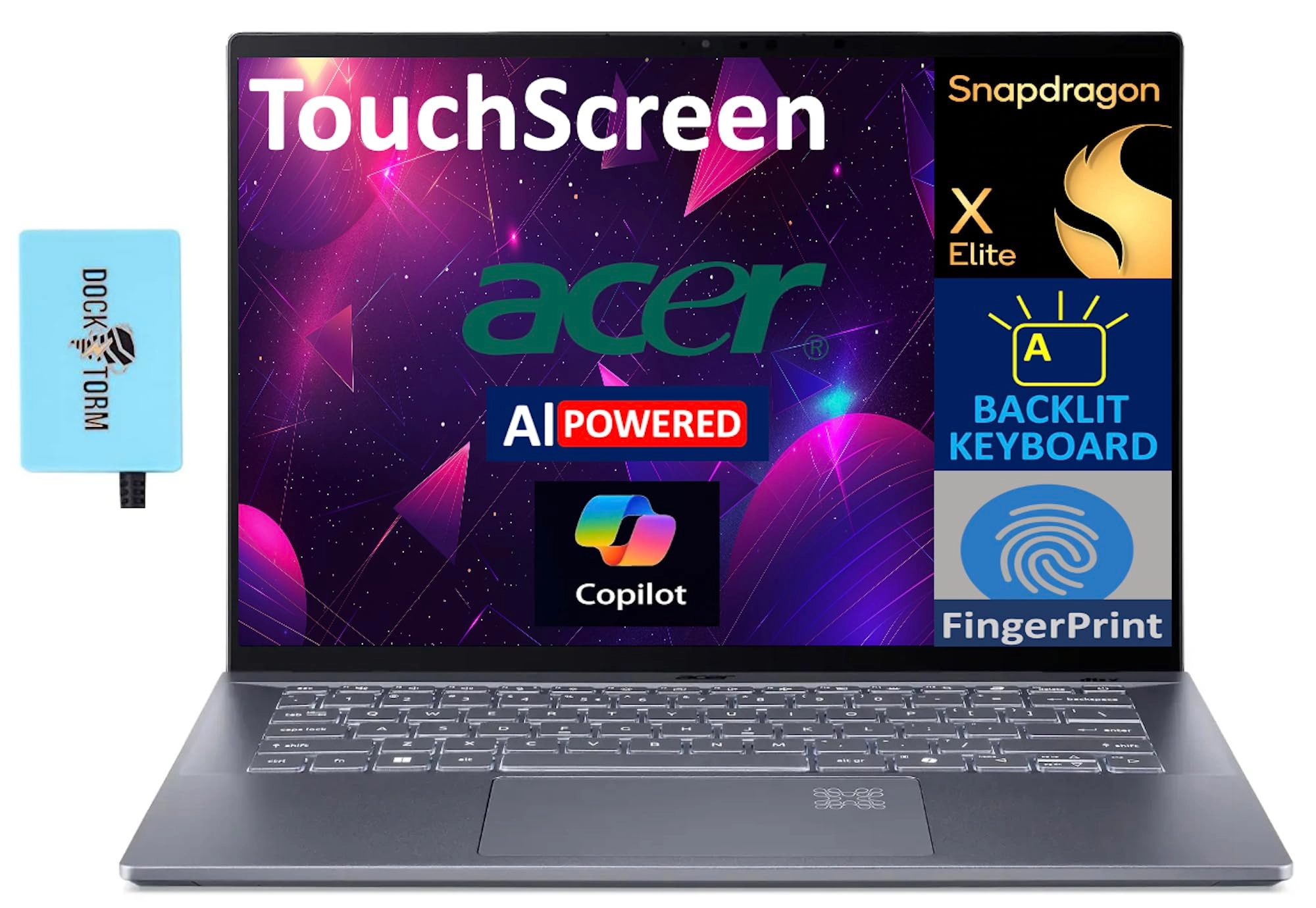 Acer Swift 14 - 14.5'' 2TB 16GB Snapdragon X Elite