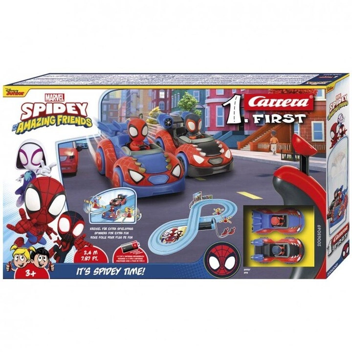 Neo FIRST Marvel Spidey And His Amazing Friends Spidey Web Spinners Racing Set - 1:50