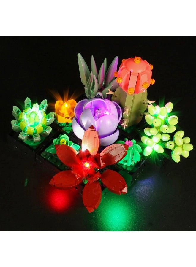 Led Light Set For Lego Succulents (10309) - Flowers