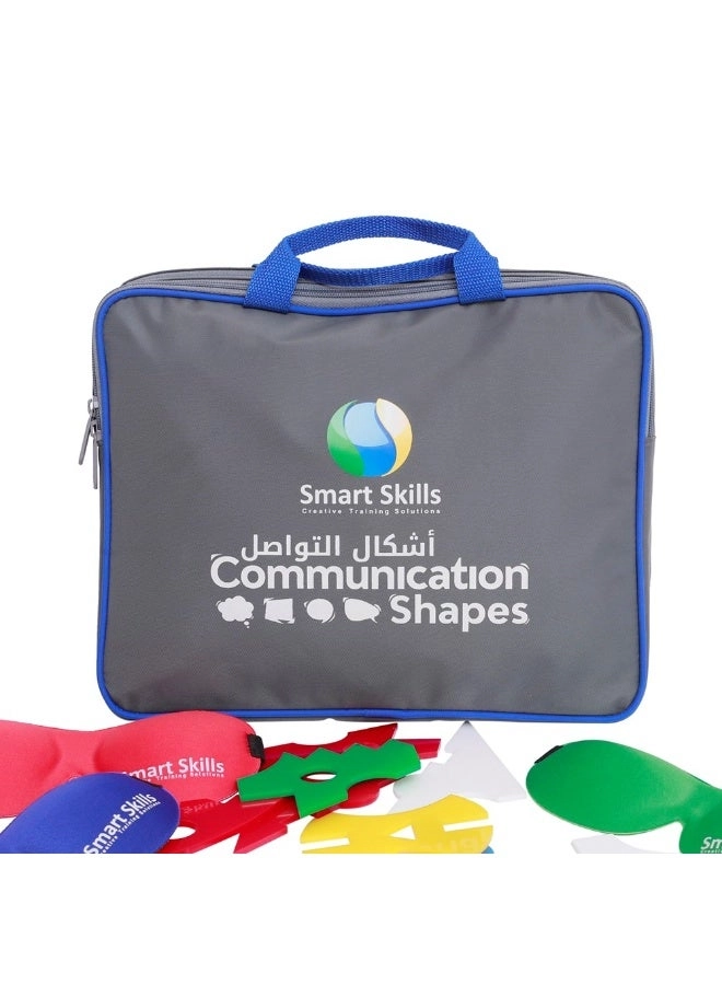 smart skills Communication Shapes - 30 plastic shapes 3–12 participants