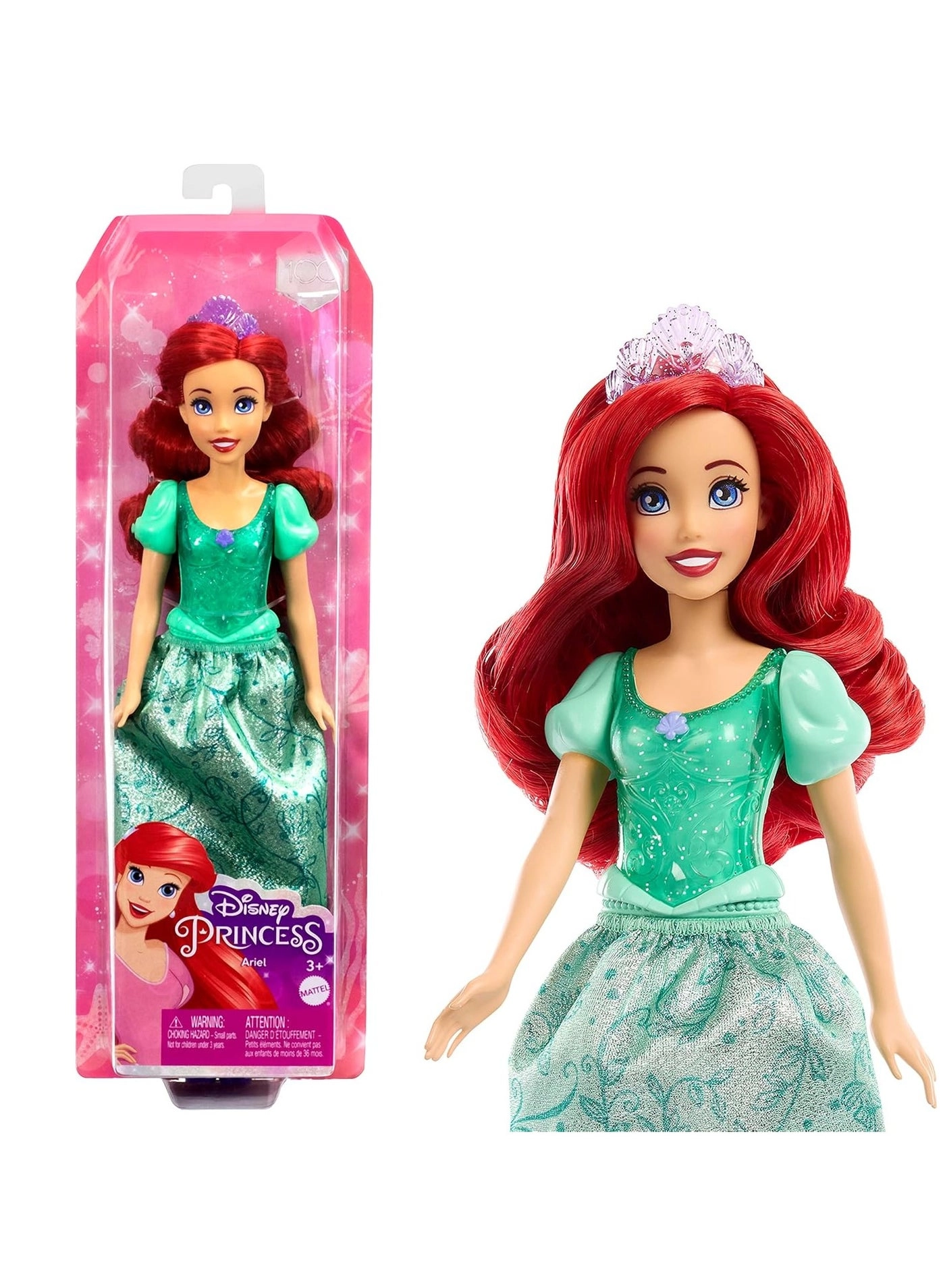 Ariel Doll - Spin & Reveal Ages 3+