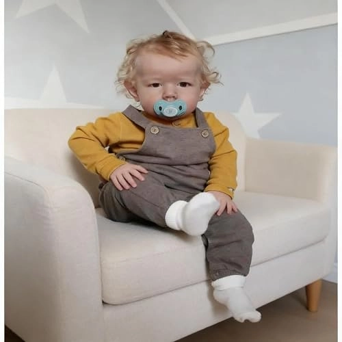 Liam Reborn Baby Doll - 20 inch Vinyl Boy Blonde Hair Ages 3+