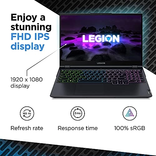 Legion 5 - 15.6'' Ryzen 7 5800H 16GB DDR4 512GB NVMe SSD