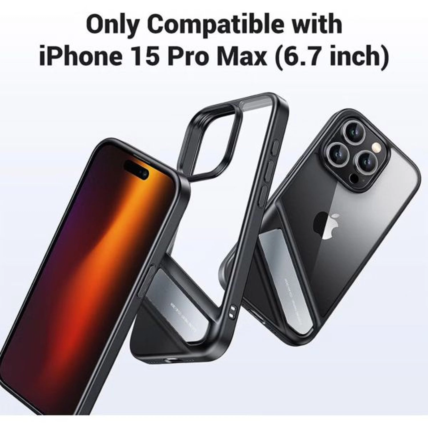 Kick Stand Case for iPhone 15 Pro Max