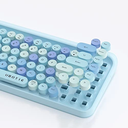 Portable Bluetooth Computer Keyboard - QWERTY Wireless