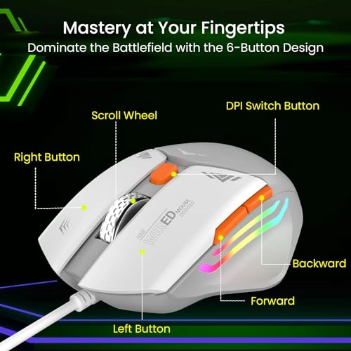 Vader Gaming Mouse - Wired