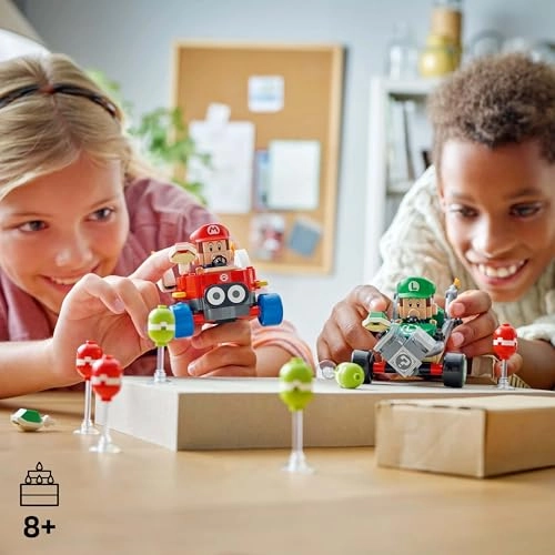 Super Mario Mario Kart Baby Mario vs. Baby Luigi (72034)