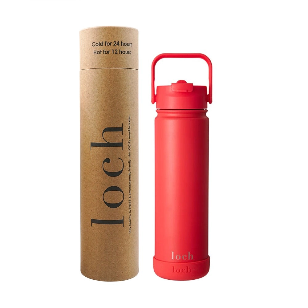 Monochrome Stainless Steel Bottle - 650ml