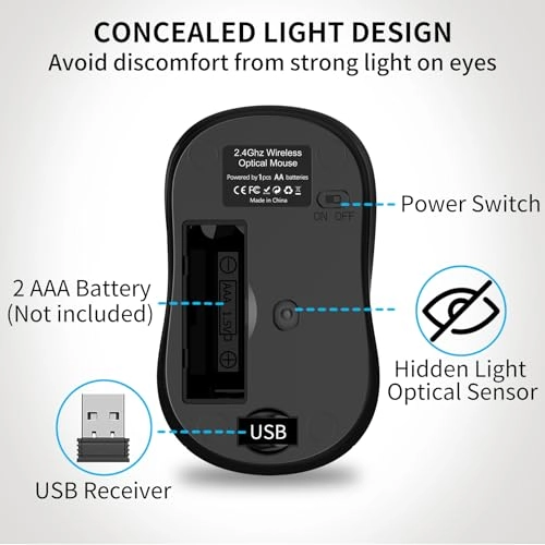 Wireless Mouse - USB Wireless