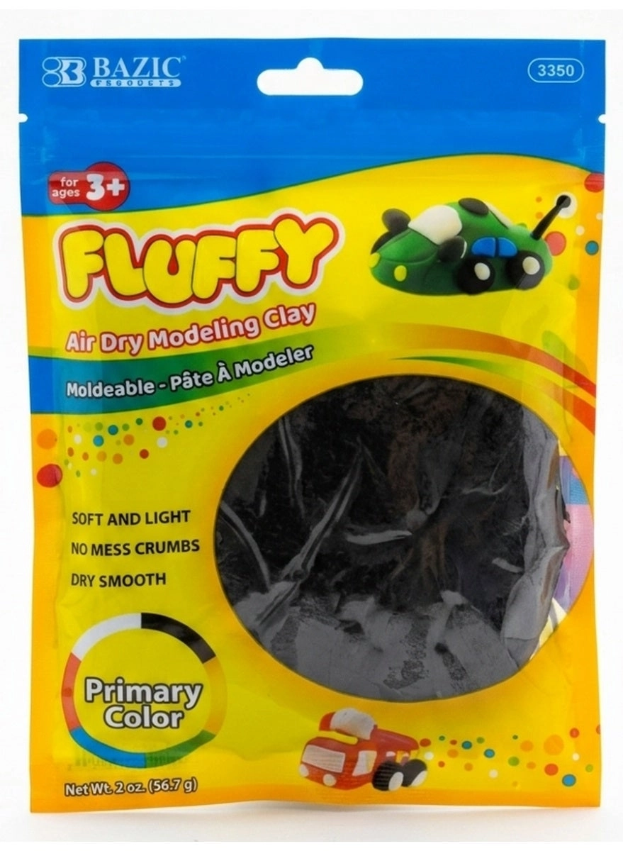 BAZIC Fluffy Air Dry Modeling Clay - 56.7g