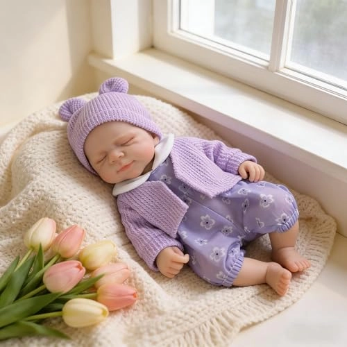 Pascale Reborn Baby Doll - 12 Inch Silicone Ages 3+