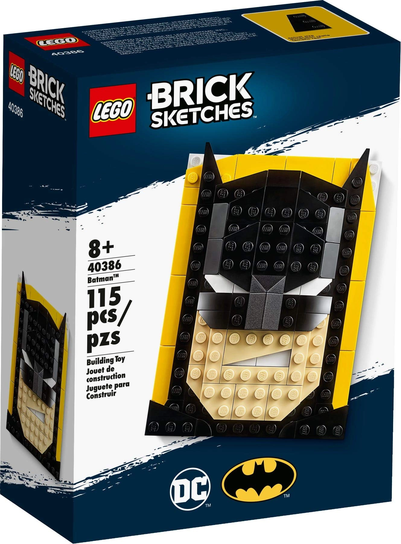LEGO Brick Sketches Batman (40386) - Superhero
