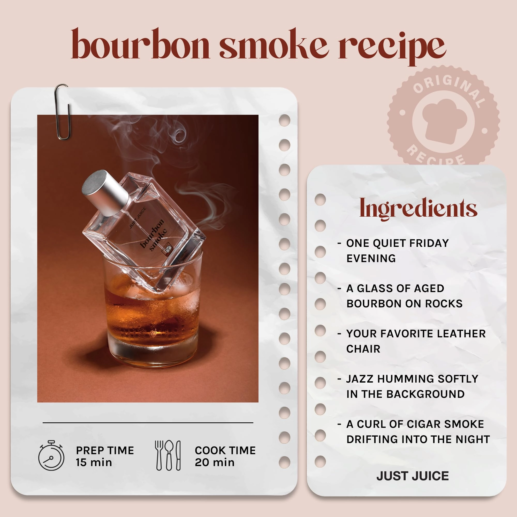 Bourbon Smoke Eau de Parfum 0.33 Fluid Ounces