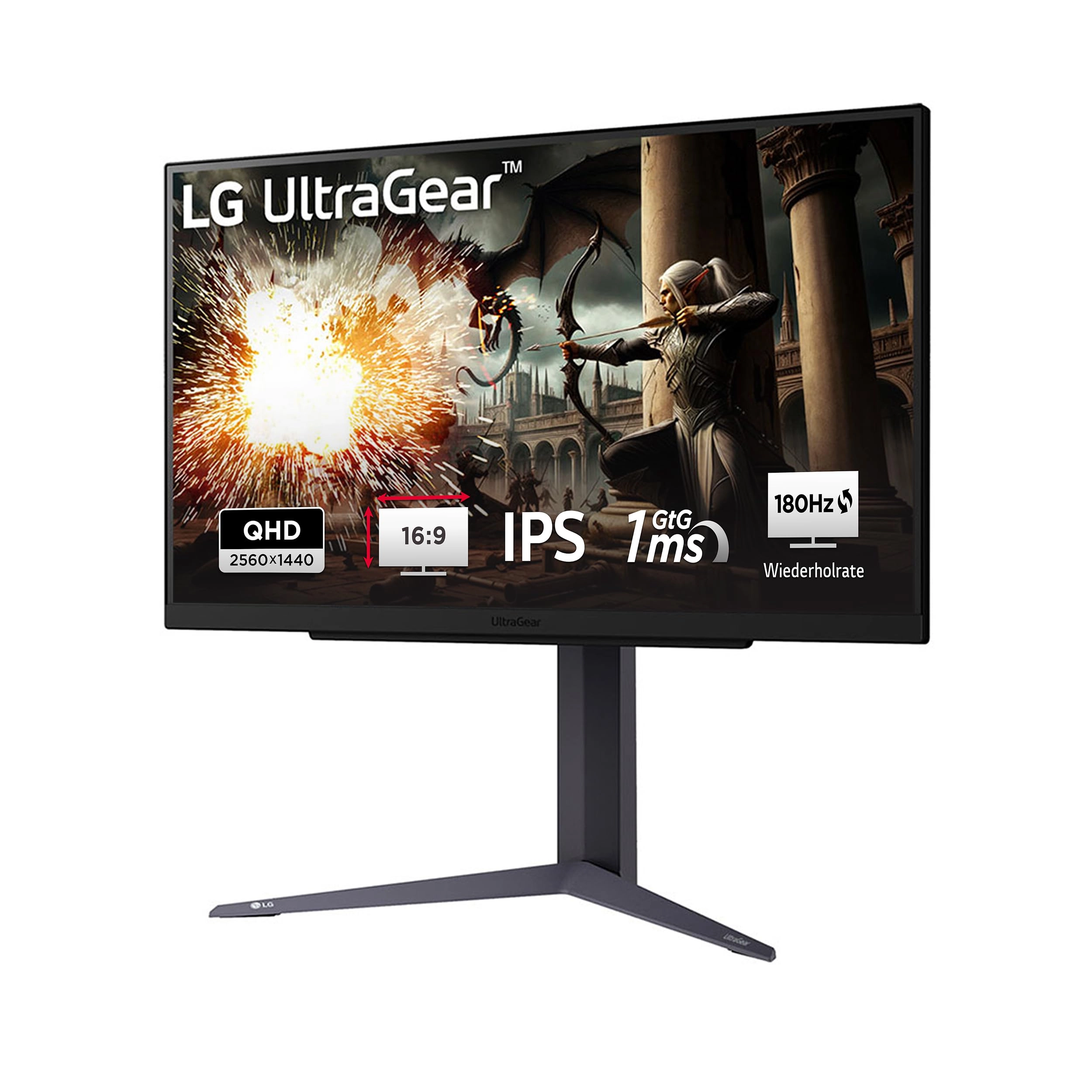 27GR75Q-B - 27 inch 2560 X 1440 pixels