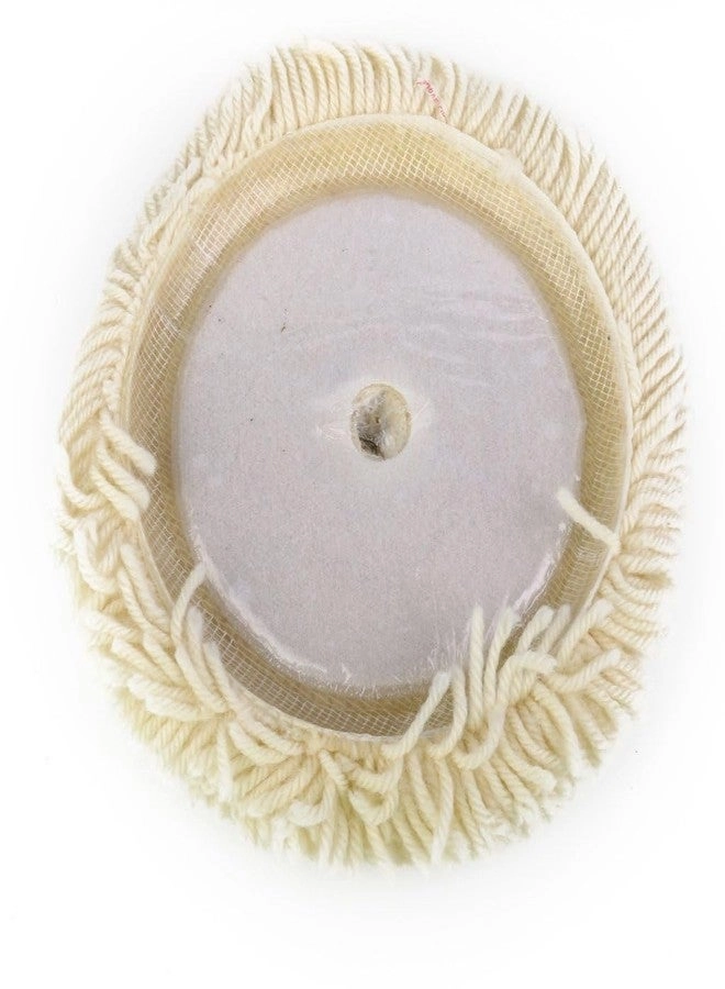 Wool Polishing Polishers - 7inch 185 mm White