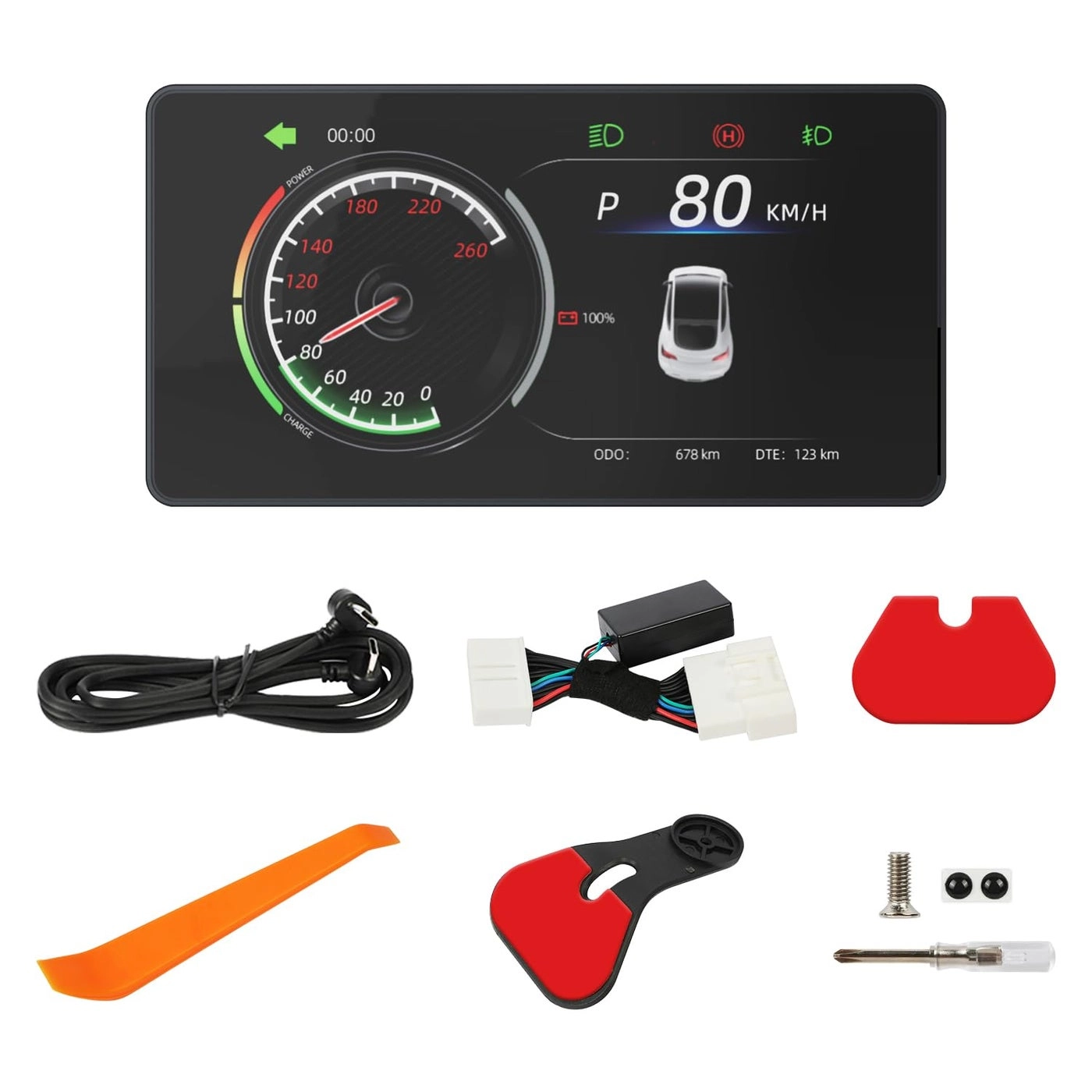 Head Up Display - Car Speedometer Digital Inclinometer 5 inch Touchscreen