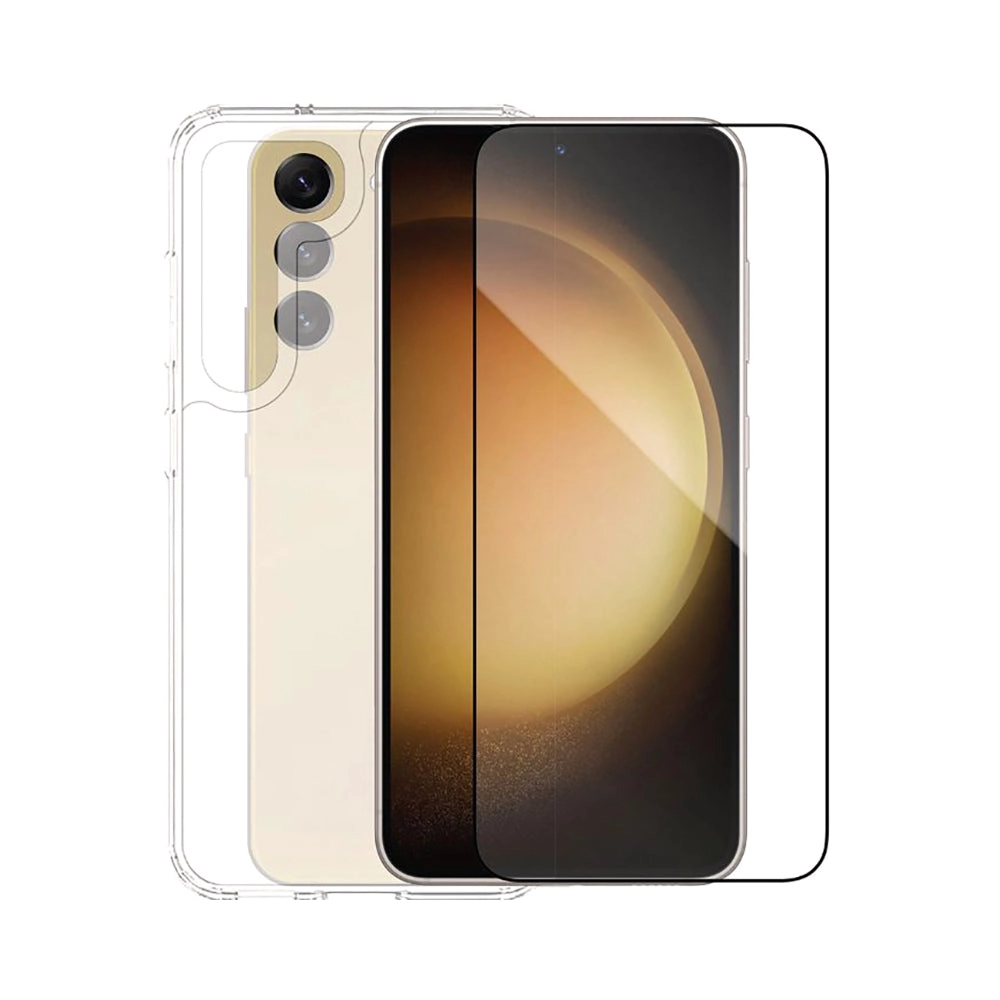 Smart Protective Case Cover for Samsung Galaxy S23 Plus Clear