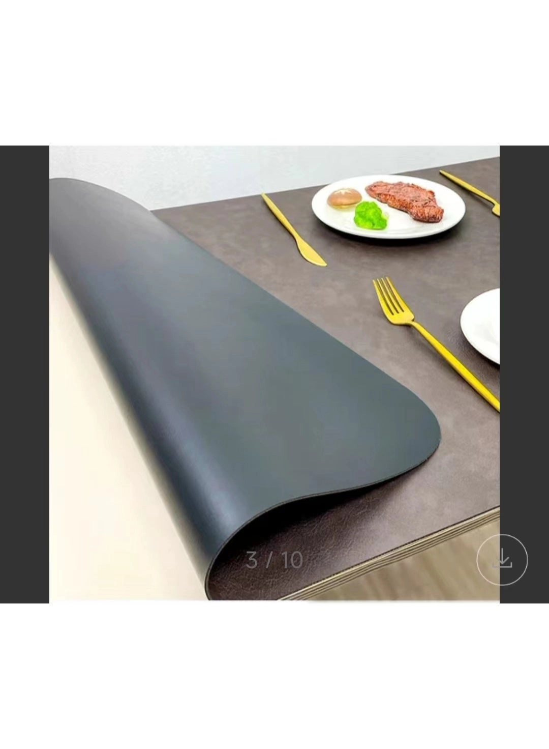 Large PU Leather Gaming Mouse Pad - 80x30 cm