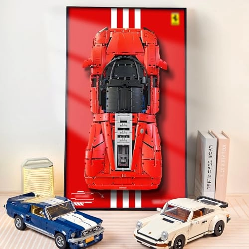 Display Wall Board for Lego 42143 Technic Ferrari Daytona SP3