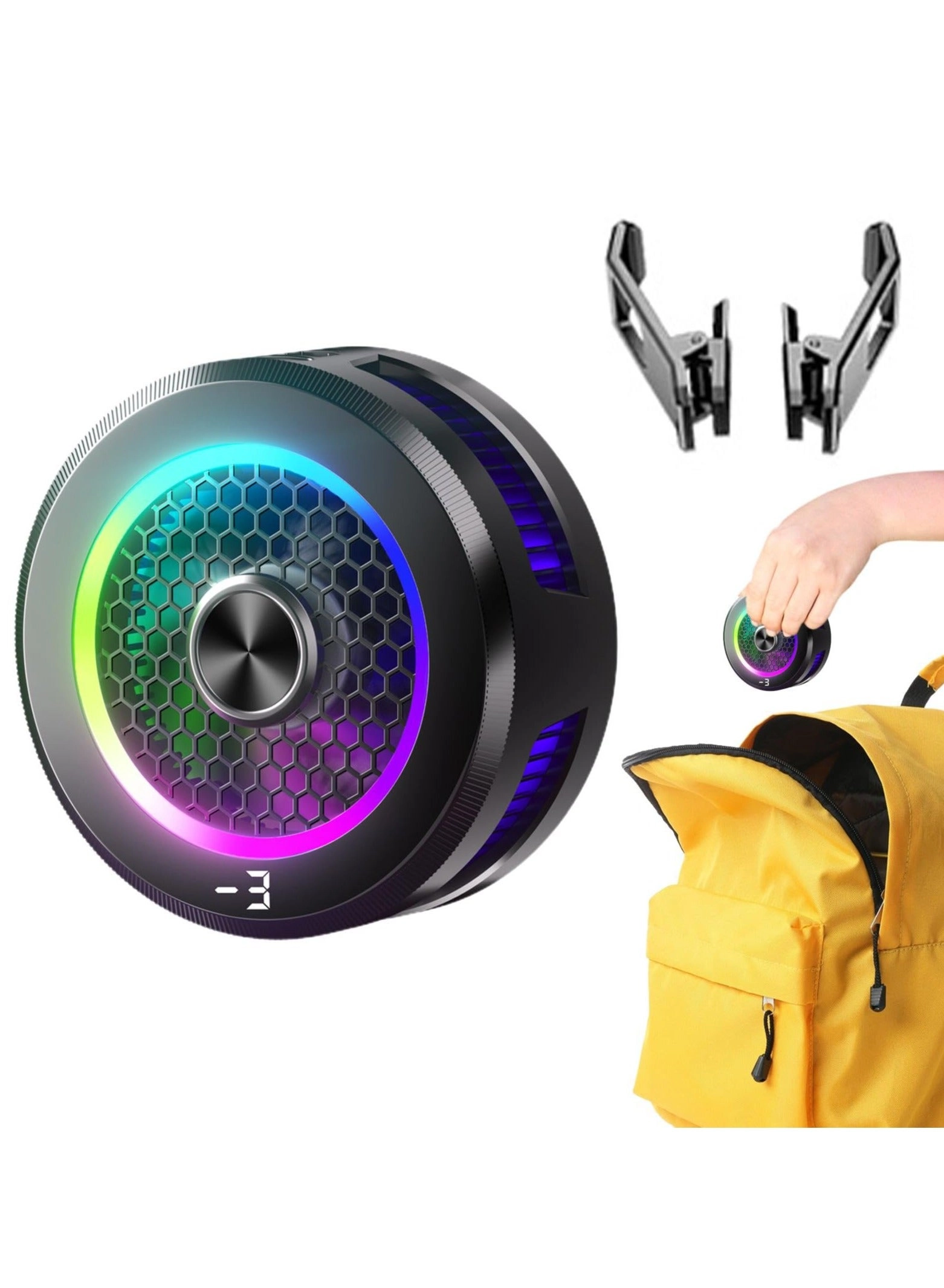 Phone Cooler - Magnetic RGB Cooling