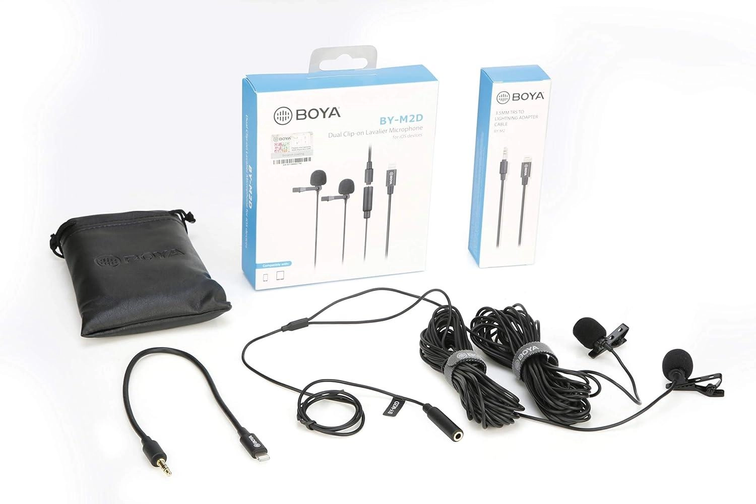 BY -M2D Lightning+3.5mm-Mini-Jack Microphone