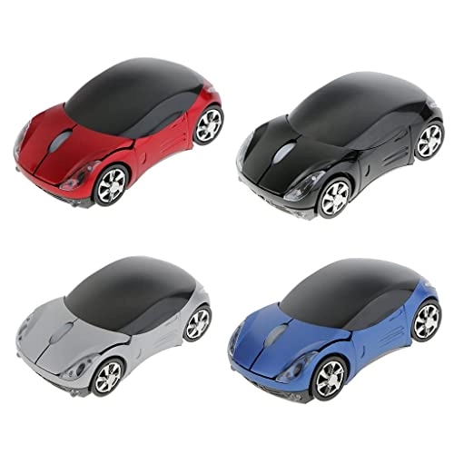 Mini Sport Car Shape Optical Mouse - Wireless
