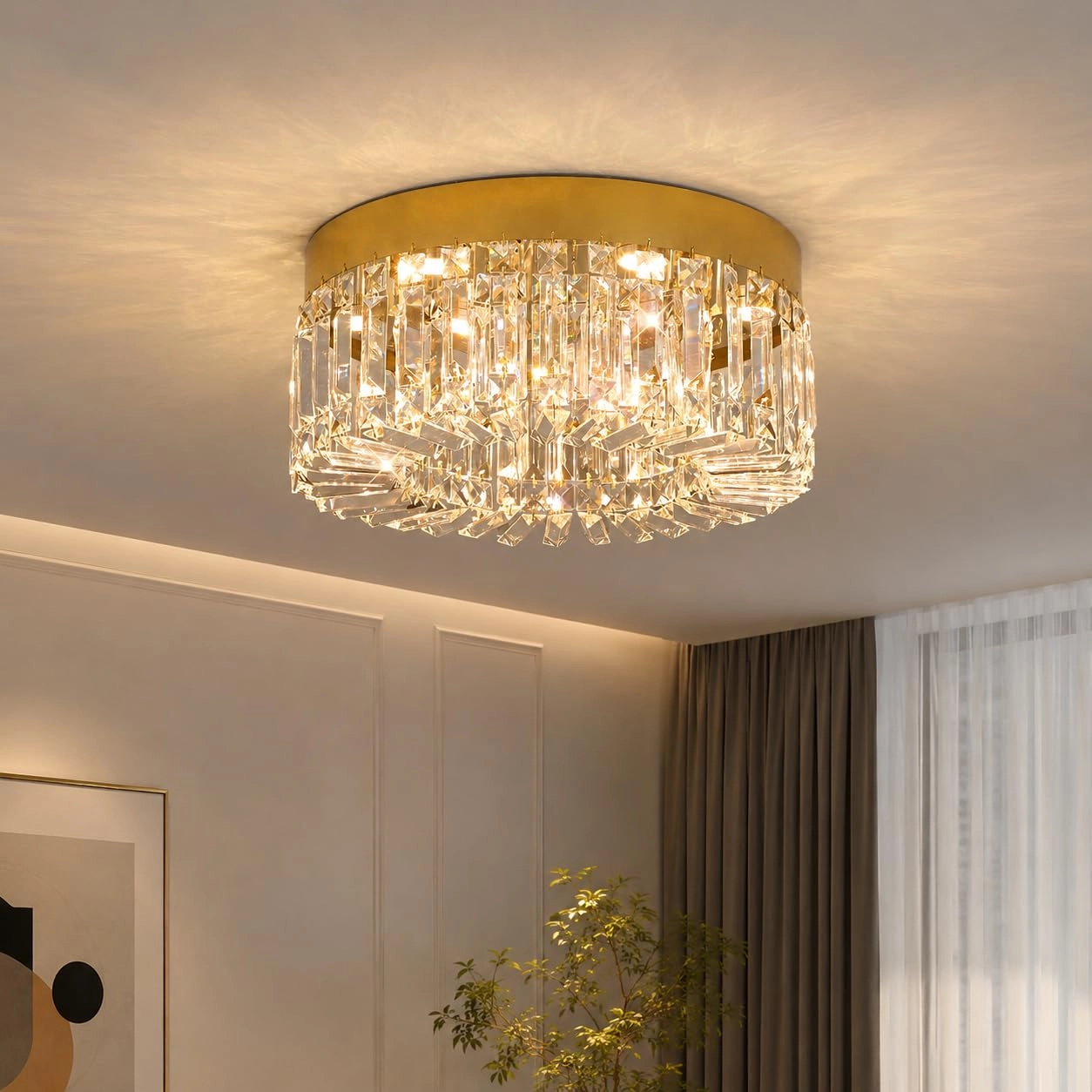 VETRULUS Crystal Chandelier - 3000K 4500K 6000K