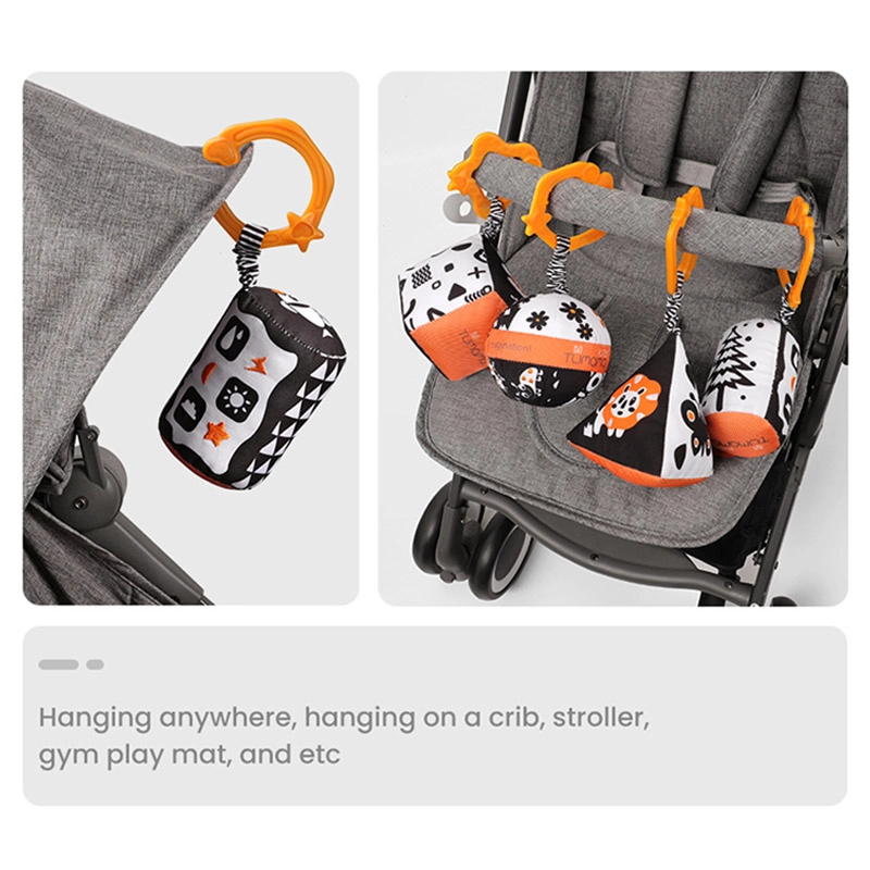 Hanging Rattle Set - Suitable for 3 months and above 4pcs