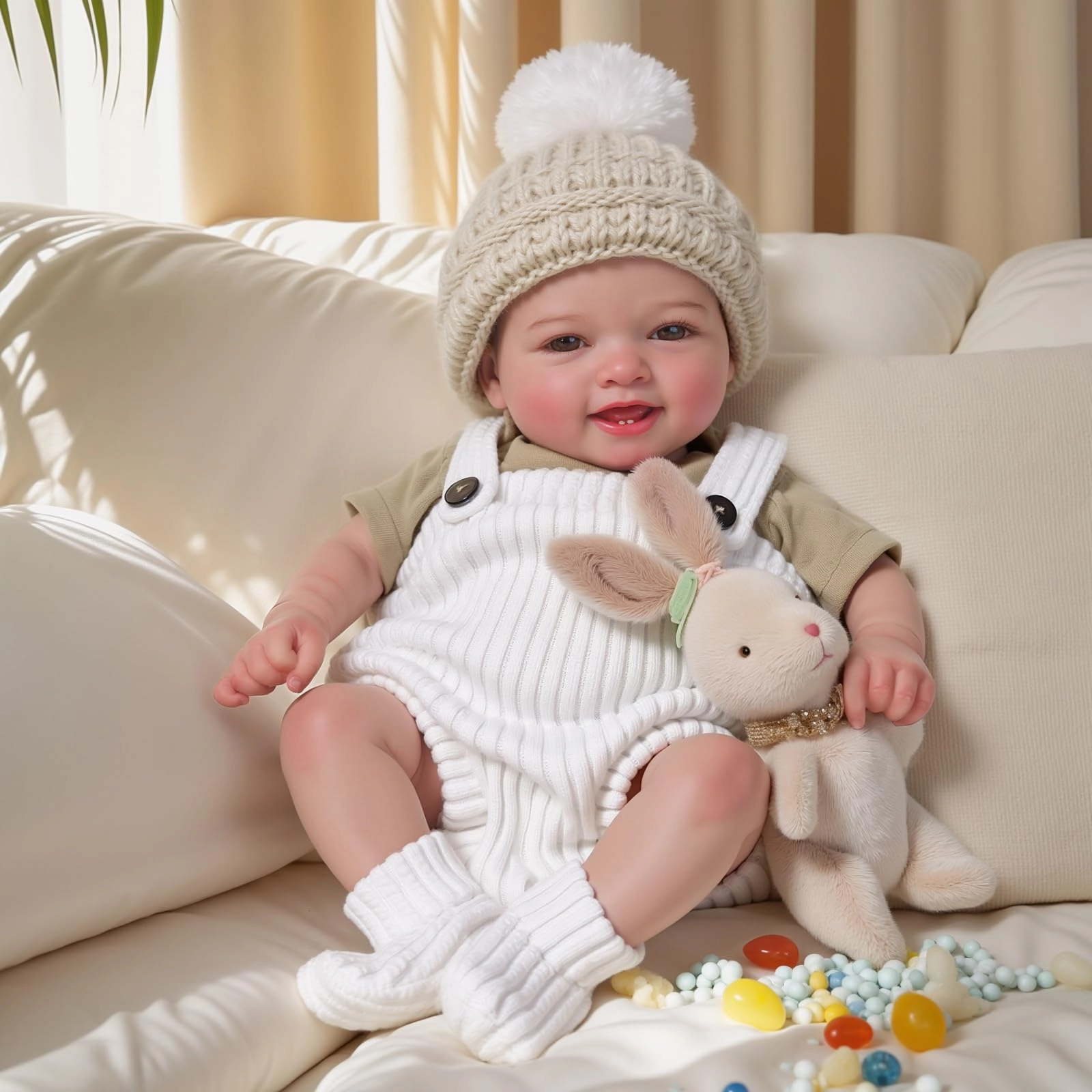 Reborn Baby Doll - 17 Inch Vinyl+ Cloth Ages 3+