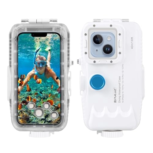 Waterproof Case - iPhone 13/13 Pro 12/12 Pro 40m White