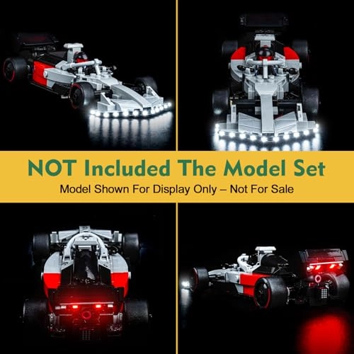 Light kit Compatible with Audi Revolut F1 Team R26 Race Car (77259) - Movie