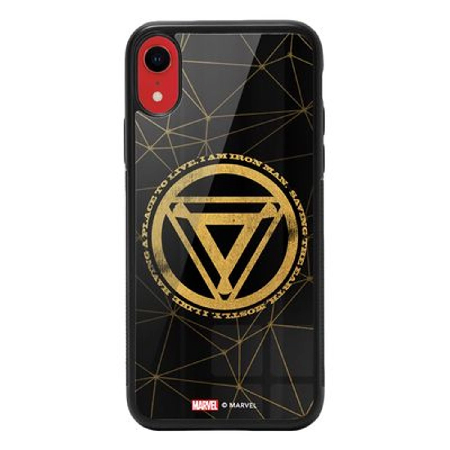 Wackylicious Ironman Icon Gold Collection Back Case for iPhone XR