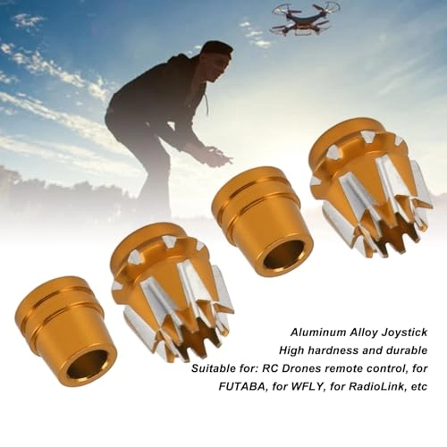 Drone Controller Sticks - Aluminum Alloy Gold