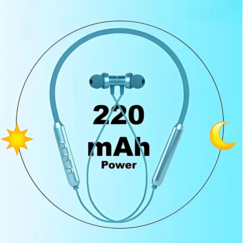 Supreme Bluetooth Neckband Wireless Headphone