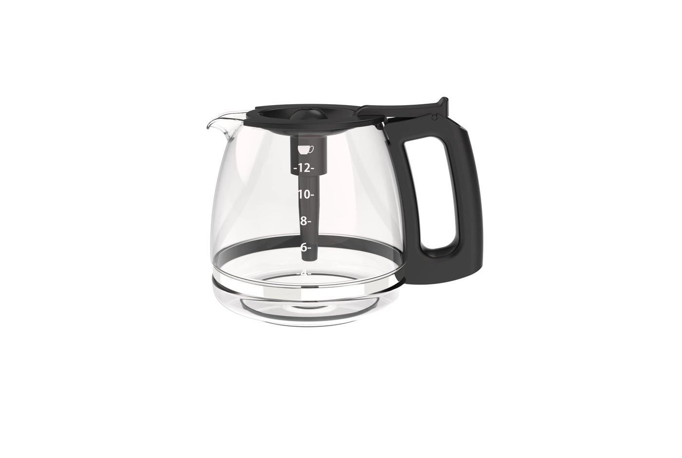 CUPALL Coffee Machine Replacement Glass Pot - 18L
